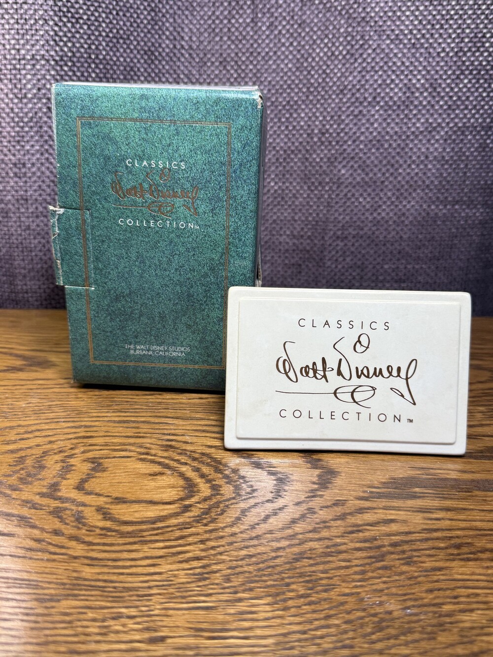 Disney Classics Walt Disney Collection Dealer Plaque